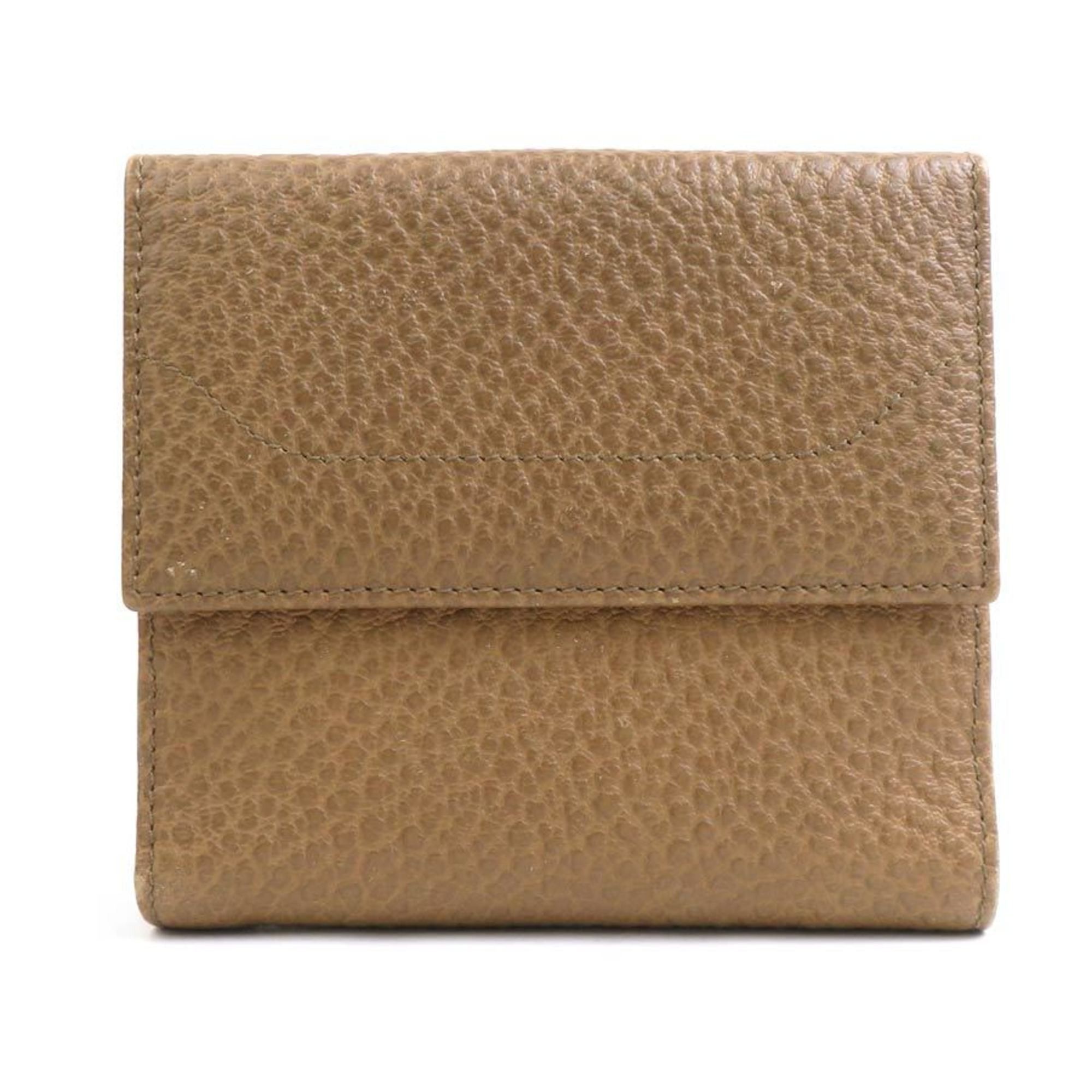 Gucci Gucci Bi-fold Wallet, Brown Leather, Men's/Women's, 141435 H31664A Size ONE SIZE - 2 Thumbnail
