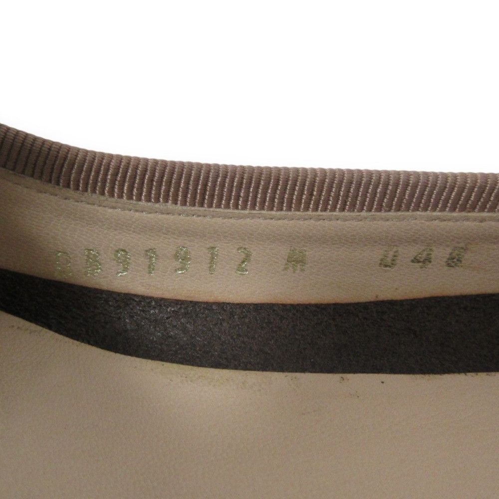 Salvatore Ferragamo Salvatore Ferragamo Salvatore Ferragamo Logo Plate Round Toe Pumps Leather Shoes DUTY FREE for USA Size ONE SIZE - 8 Thumbnail