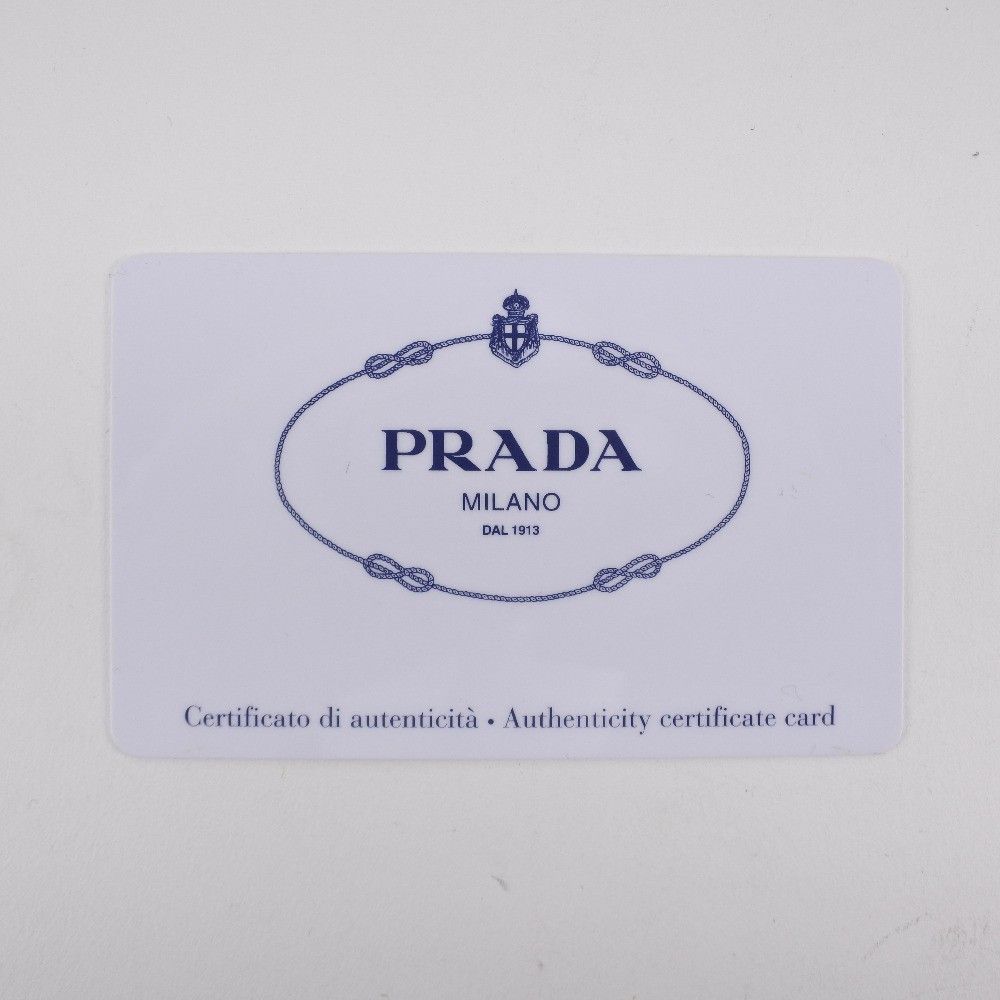 Prada Prada Zip Organizer Wallet Leather Size ONE SIZE - 9 Thumbnail