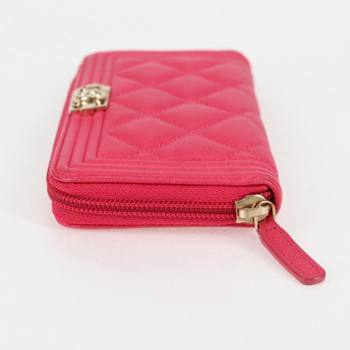 Chanel Chanel Compact Boy Wallet Caviar Size ONE SIZE - 3 Thumbnail