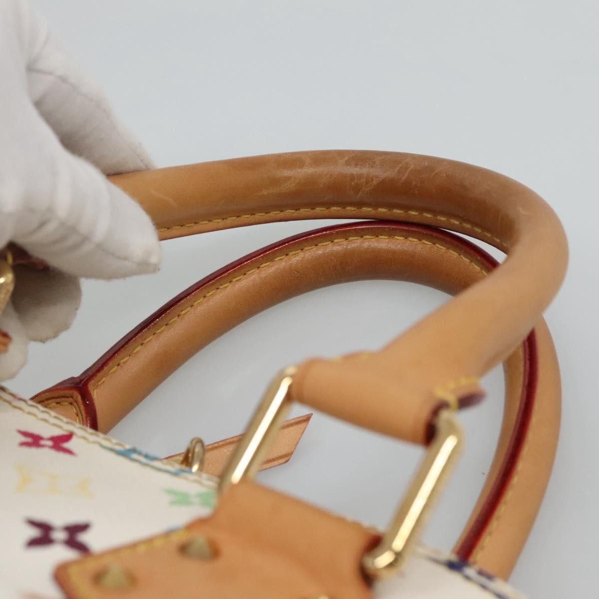 Louis Vuitton Louis Vuitton Alma Handbag Monogram Multicolor Size ONE SIZE - 18 Thumbnail