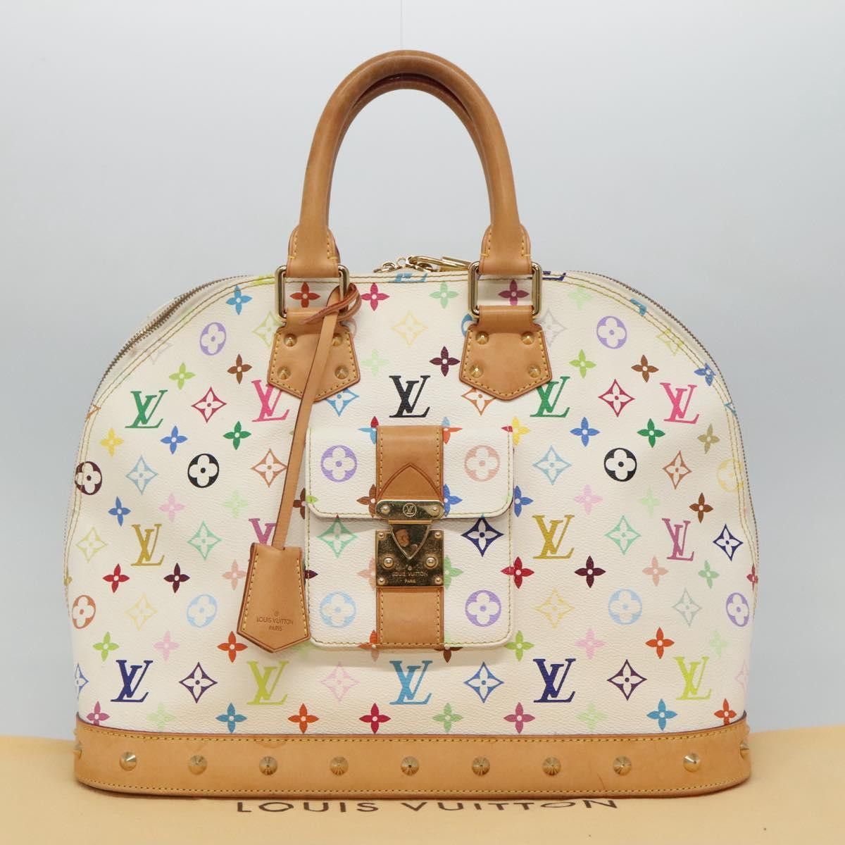 Louis Vuitton Louis Vuitton Alma Handbag Monogram Multicolor Size ONE SIZE - 14 Thumbnail
