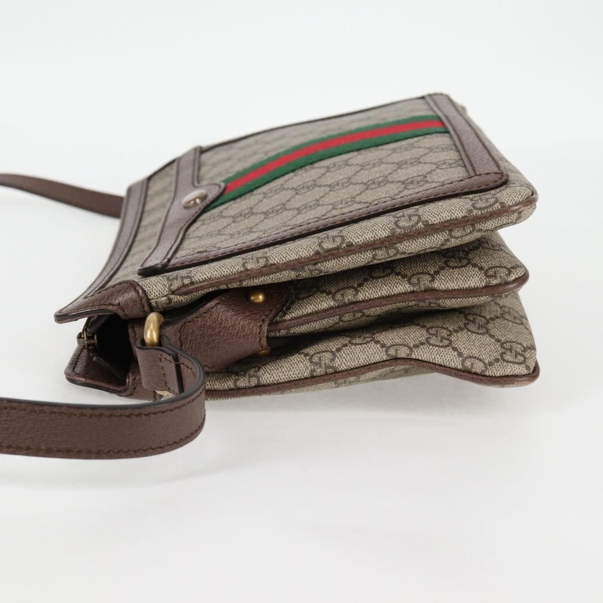 Gucci Gucci Ophidia Zip Shoulder Bag GG Coated Canvas Size ONE SIZE - 3 Thumbnail
