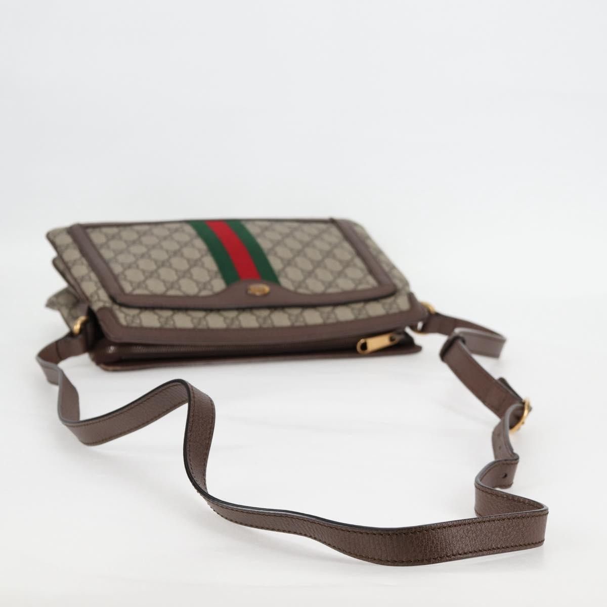Gucci Gucci Ophidia Zip Shoulder Bag GG Coated Canvas Size ONE SIZE - 8 Thumbnail