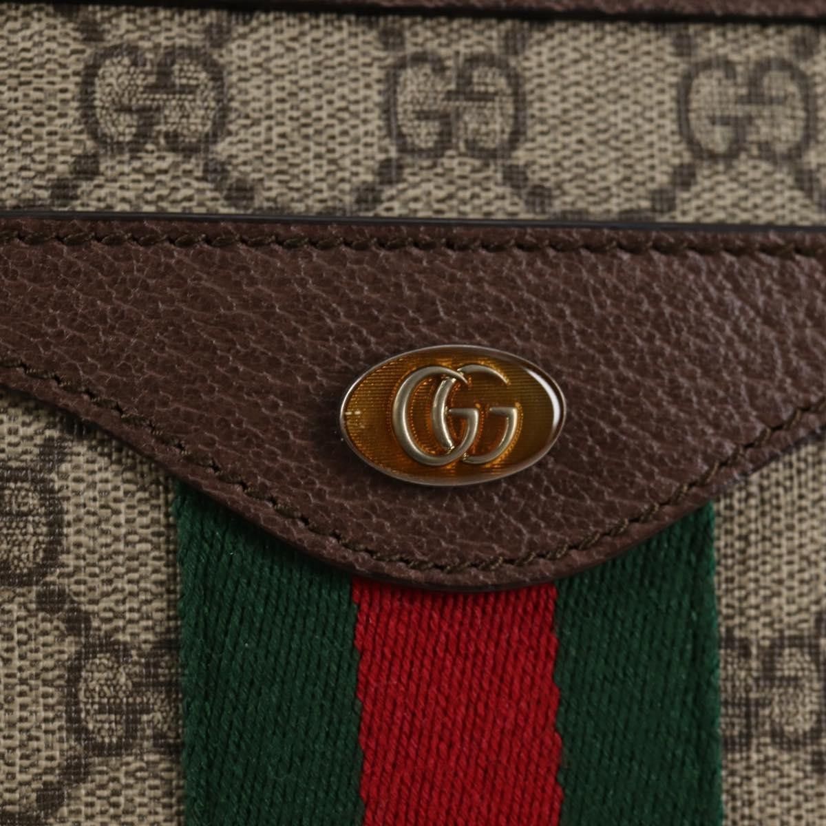 Gucci Gucci Ophidia Zip Shoulder Bag GG Coated Canvas Size ONE SIZE - 14 Thumbnail