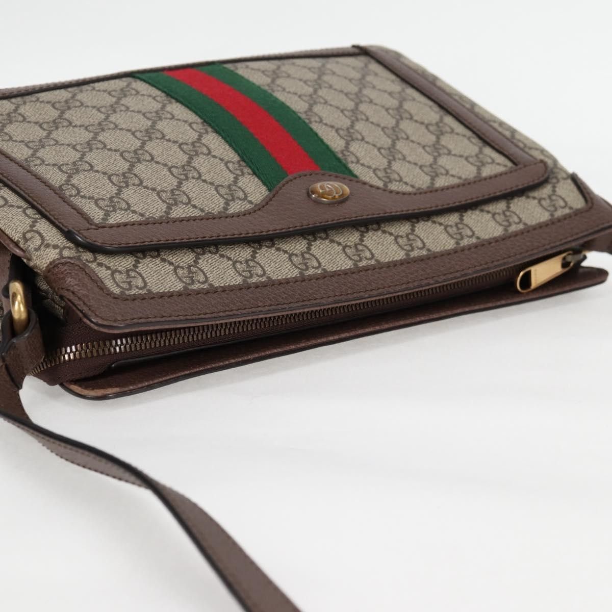 Gucci Gucci Ophidia Zip Shoulder Bag GG Coated Canvas Size ONE SIZE - 18 Thumbnail