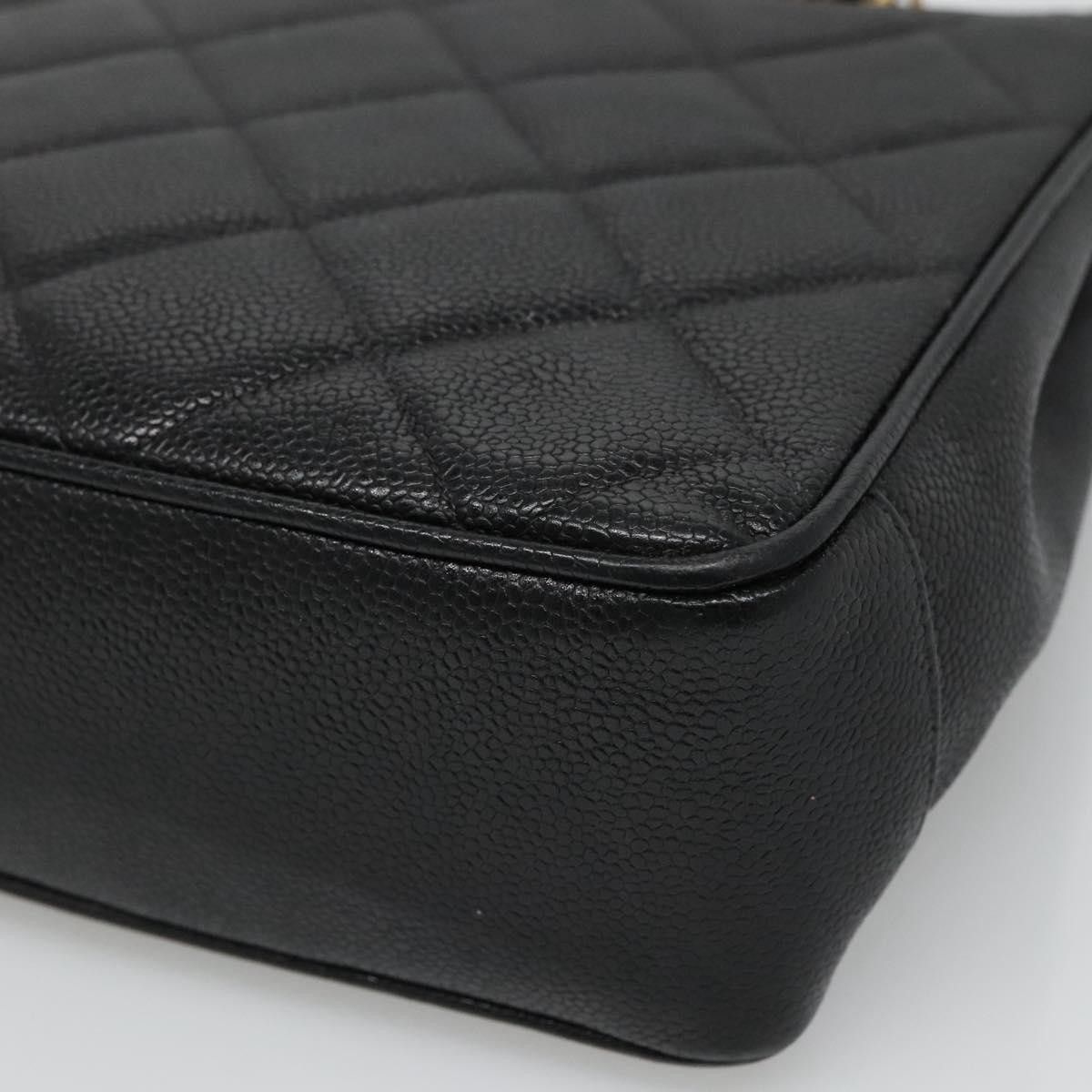 Chanel Chanel Vintage CC Lock Pocket Chain Tote Caviar Size ONE SIZE - 9 Thumbnail