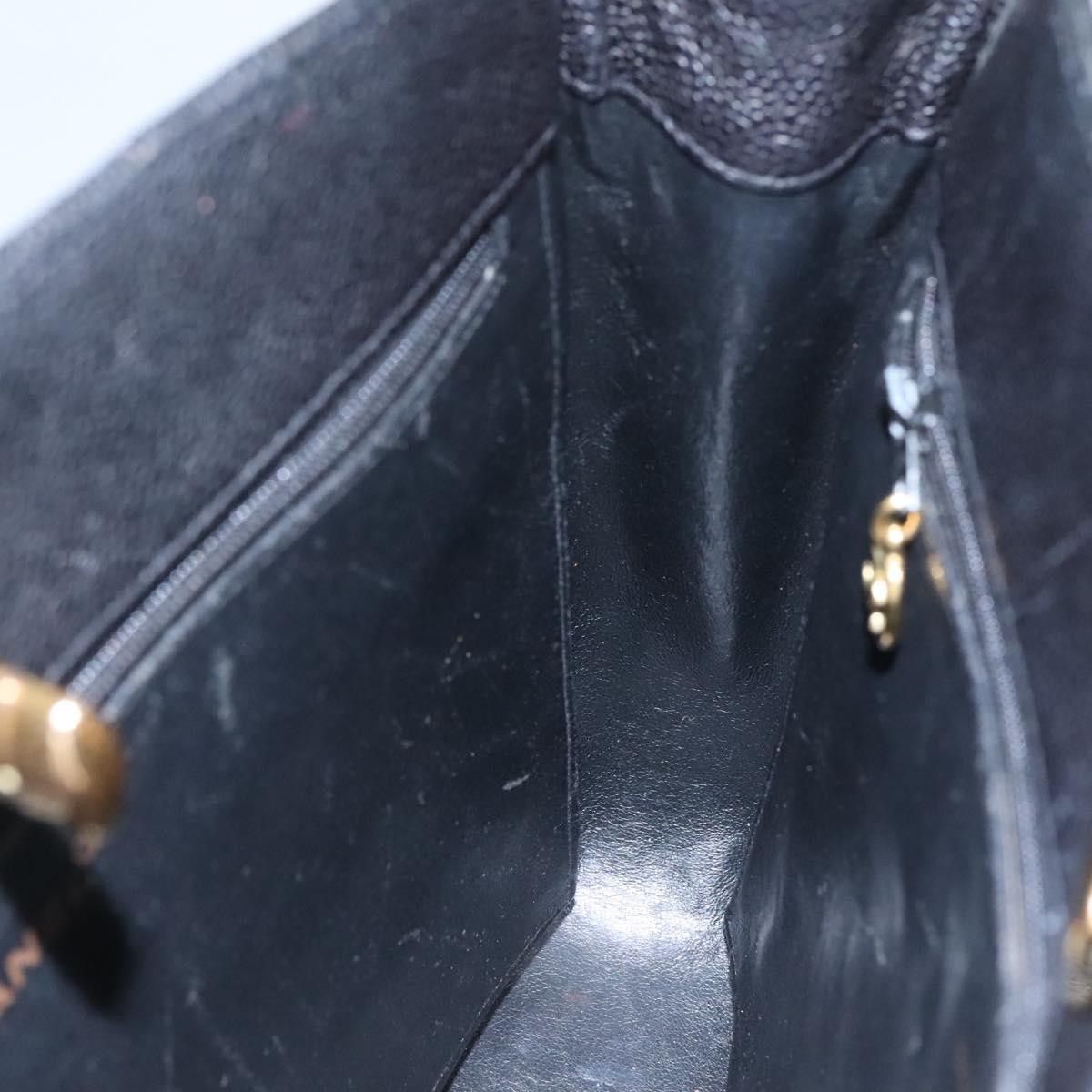 Chanel Chanel Vintage CC Lock Pocket Chain Tote Caviar Size ONE SIZE - 20 Thumbnail