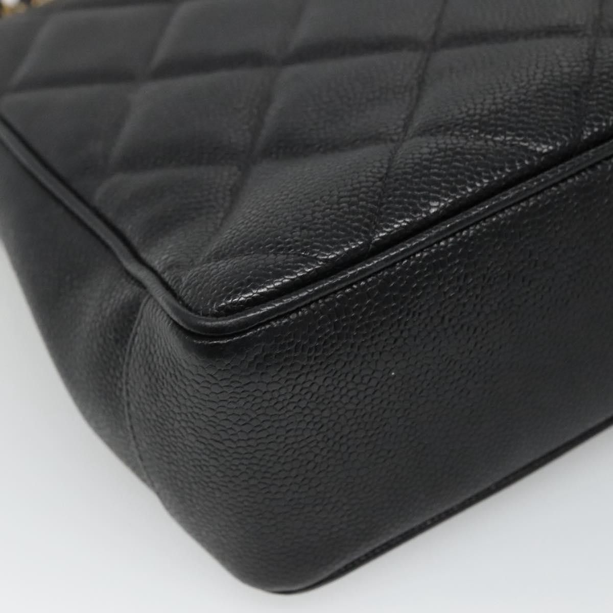 Chanel Chanel Vintage CC Lock Pocket Chain Tote Caviar Size ONE SIZE - 11 Thumbnail