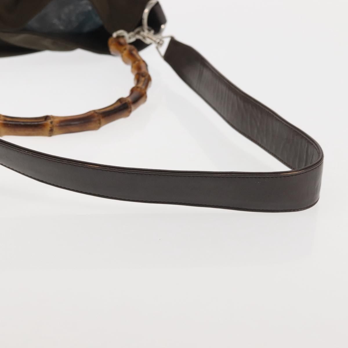 Gucci Gucci Sherry bamboo Shoulder Bag Nylon Size ONE SIZE - 13 Thumbnail
