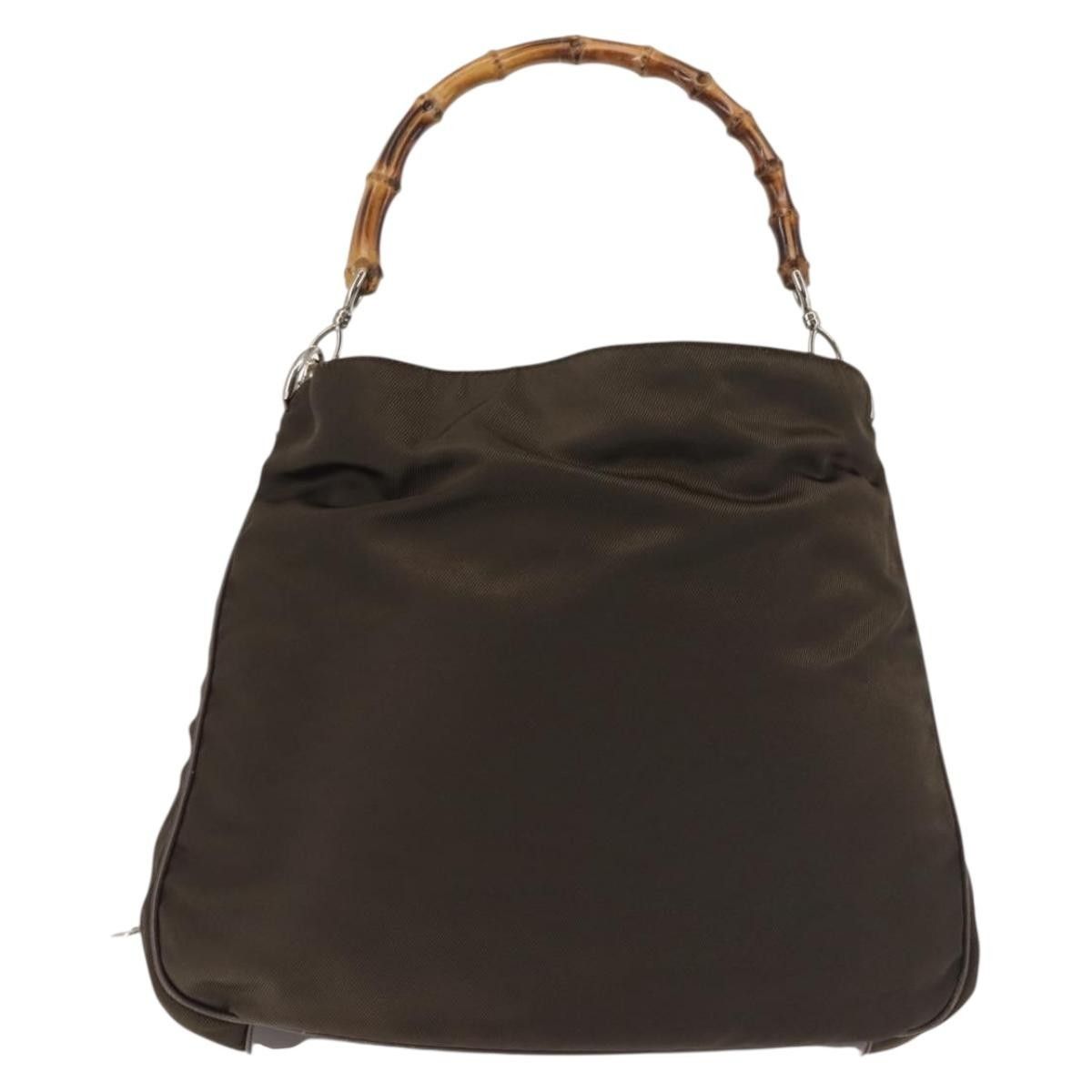 Gucci Gucci Sherry bamboo Shoulder Bag Nylon Size ONE SIZE - 21 Thumbnail