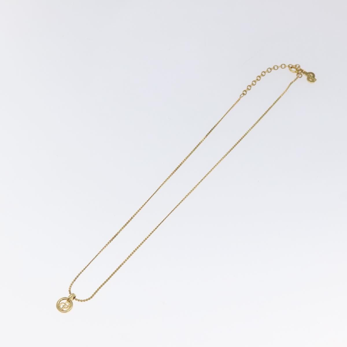 Dior Christian Dior CD Pendant Necklace Gold-plated Size ONE SIZE - 8 Thumbnail