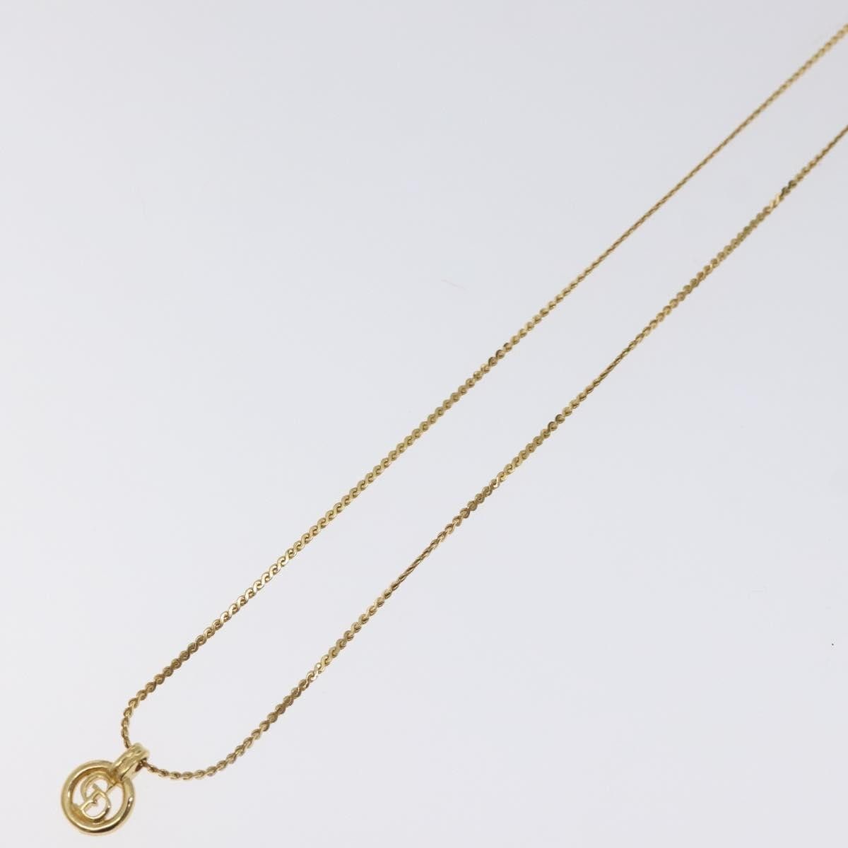Dior Christian Dior CD Pendant Necklace Gold-plated Size ONE SIZE - 6 Thumbnail