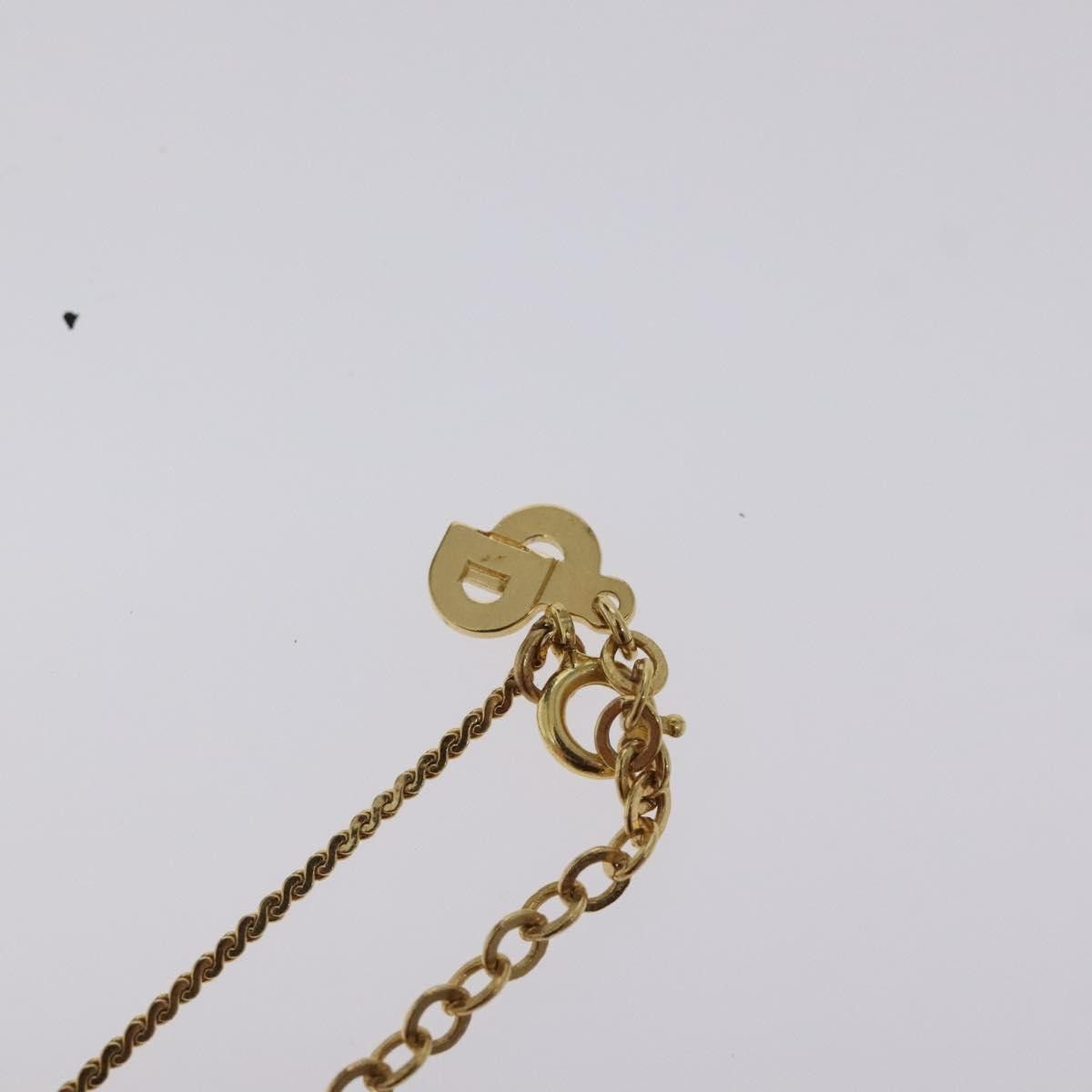 Dior Christian Dior CD Pendant Necklace Gold-plated Size ONE SIZE - 4 Thumbnail