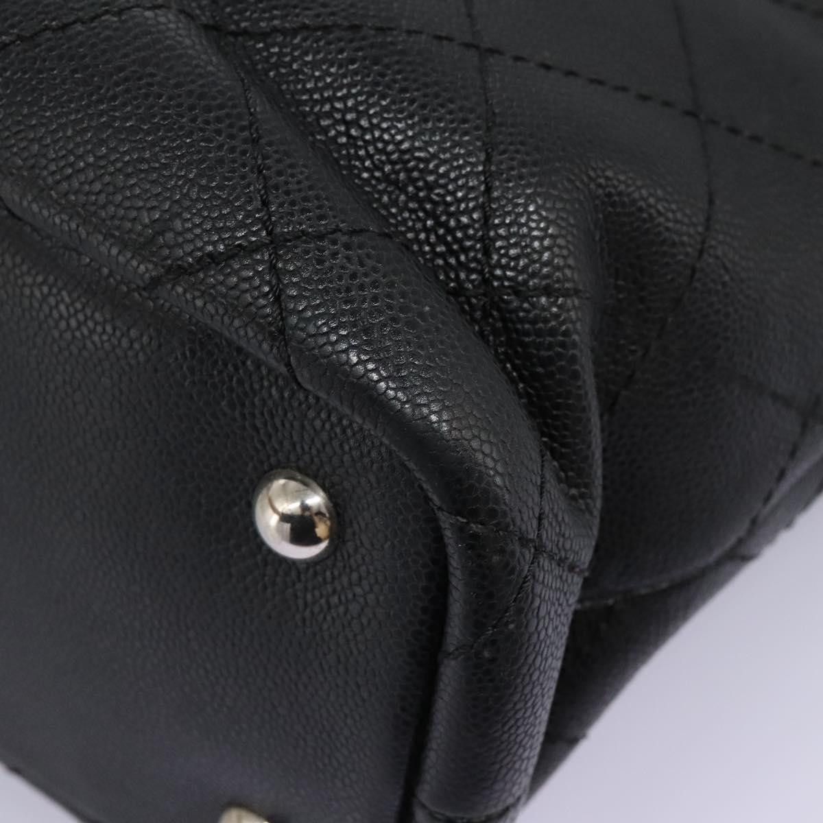 Chanel Chanel Fever Tote Quilted Caviar Size ONE SIZE - 11 Thumbnail