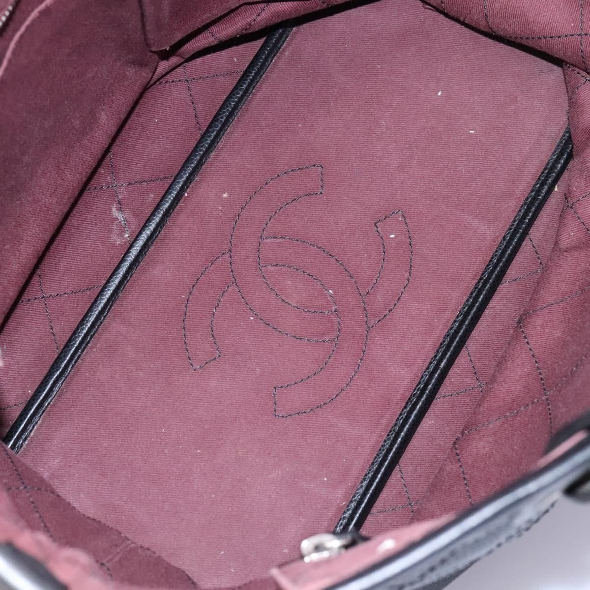 Chanel Chanel Fever Tote Quilted Caviar Size ONE SIZE - 5 Thumbnail