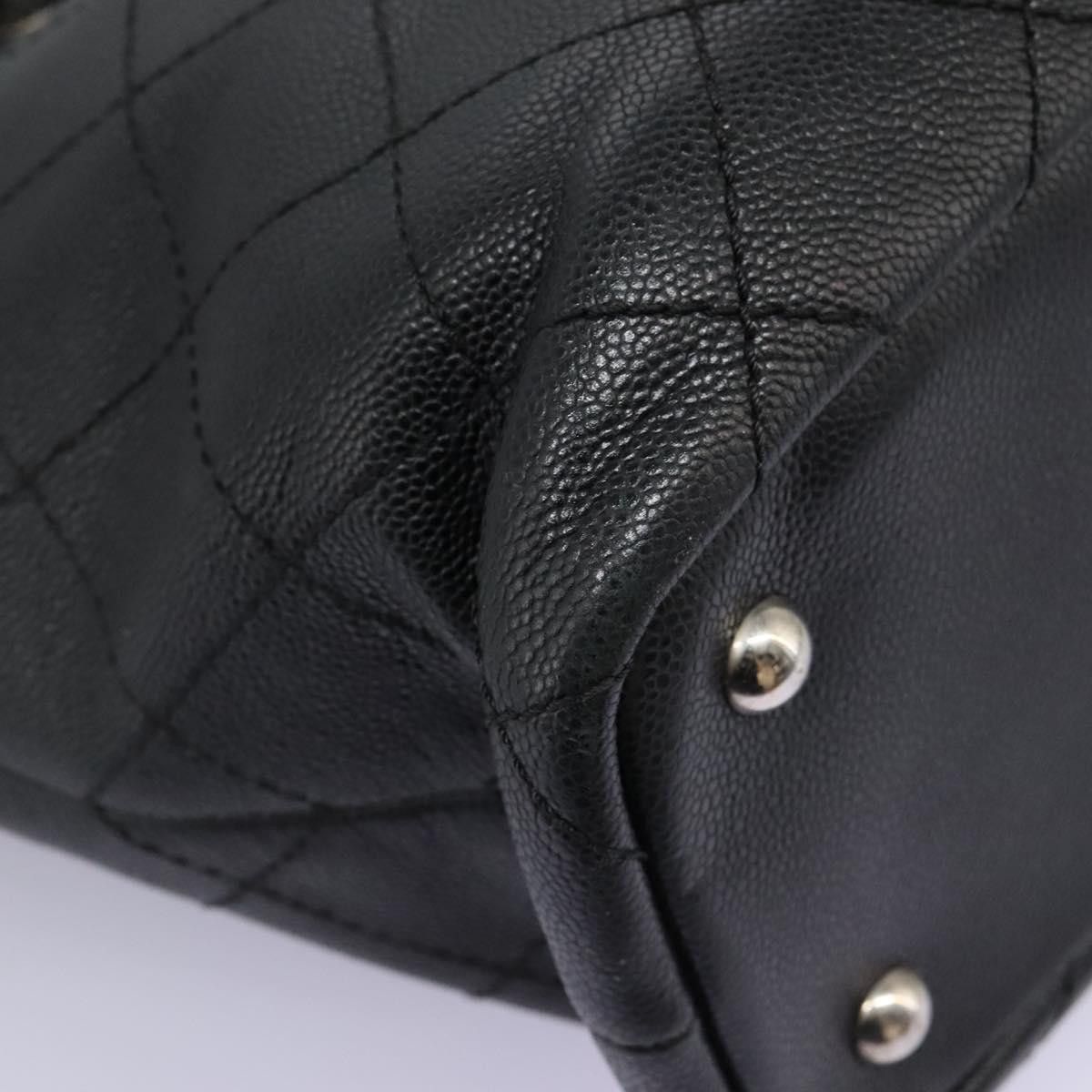 Chanel Chanel Fever Tote Quilted Caviar Size ONE SIZE - 10 Thumbnail