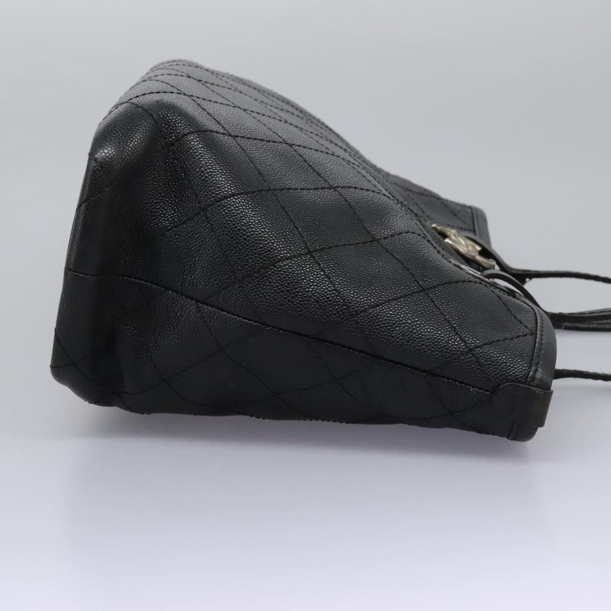 Chanel Chanel Fever Tote Quilted Caviar Size ONE SIZE - 3 Thumbnail
