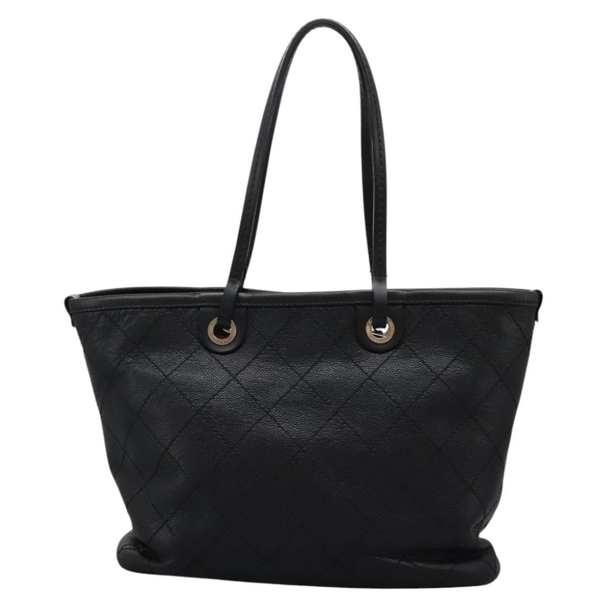 Chanel Chanel Fever Tote Quilted Caviar Size ONE SIZE - 2 Thumbnail