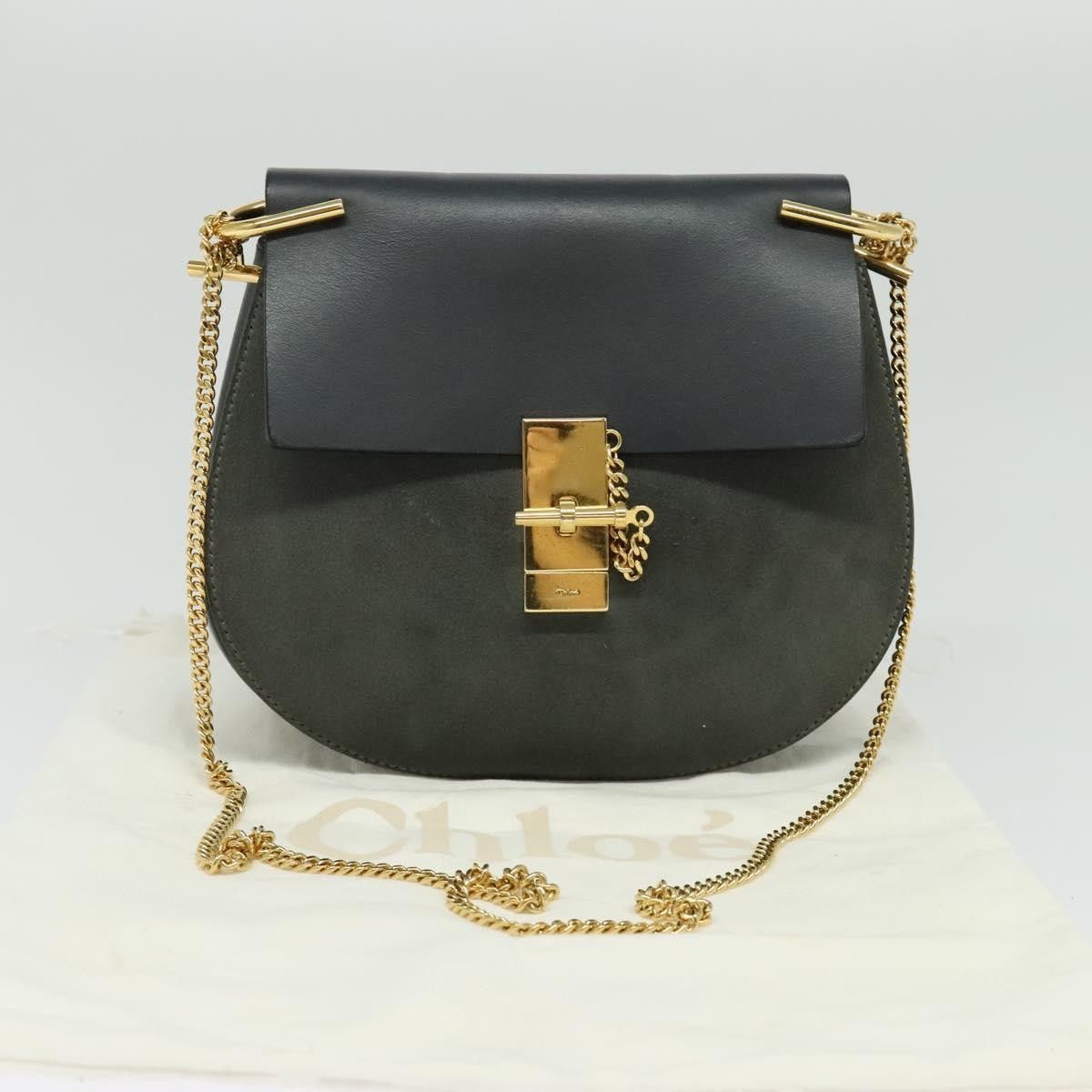 Chloe Chloe Drew Shoulder Bag Leather Size ONE SIZE - 13 Thumbnail