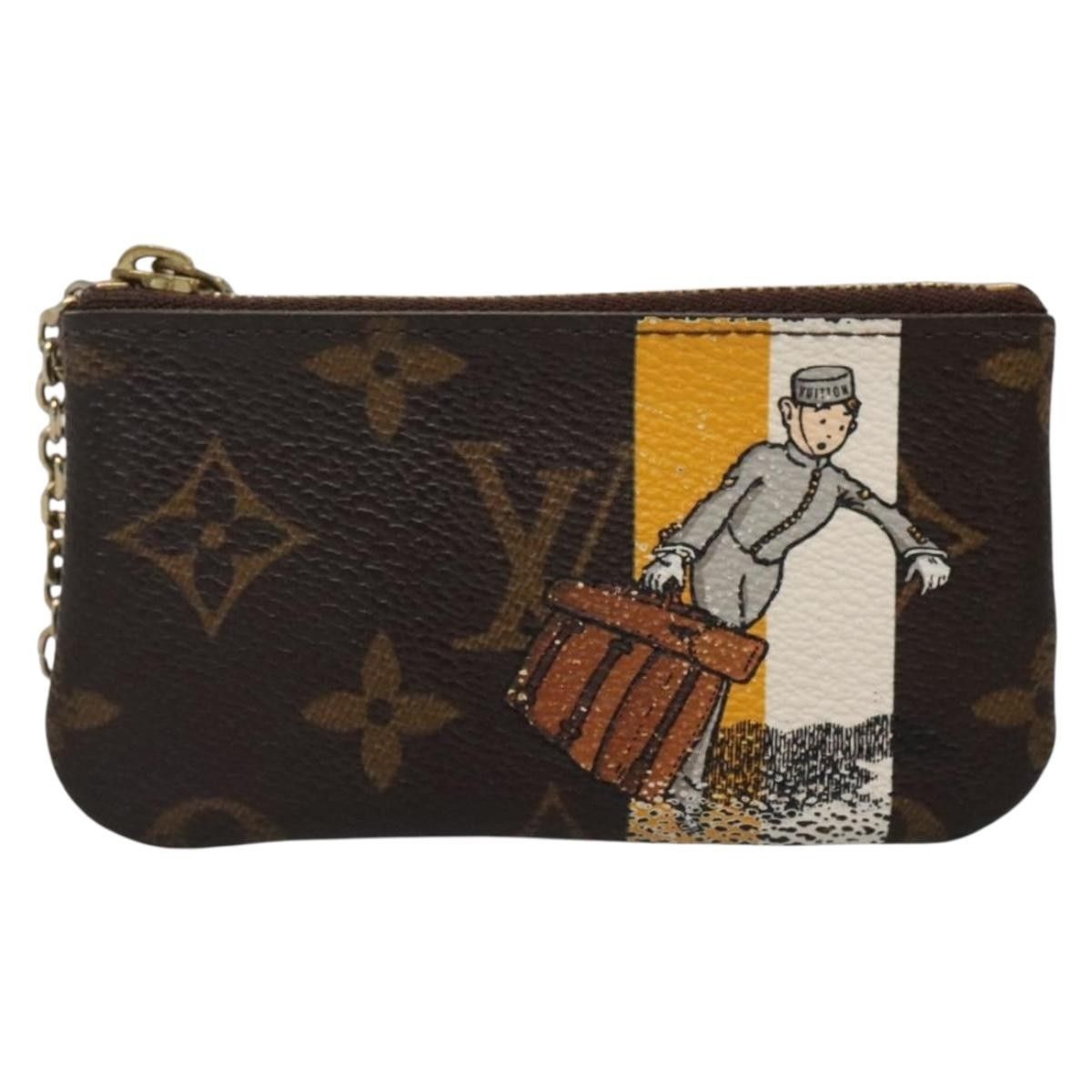 Louis Vuitton Louis Vuitton Pochette Clés Monogram Empreinte Size ONE SIZE - 16 Thumbnail