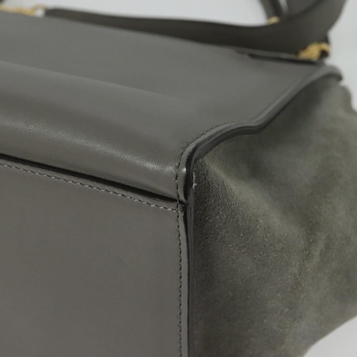 Celine Celine Trapeze Bag Suede Size ONE SIZE - 11 Thumbnail