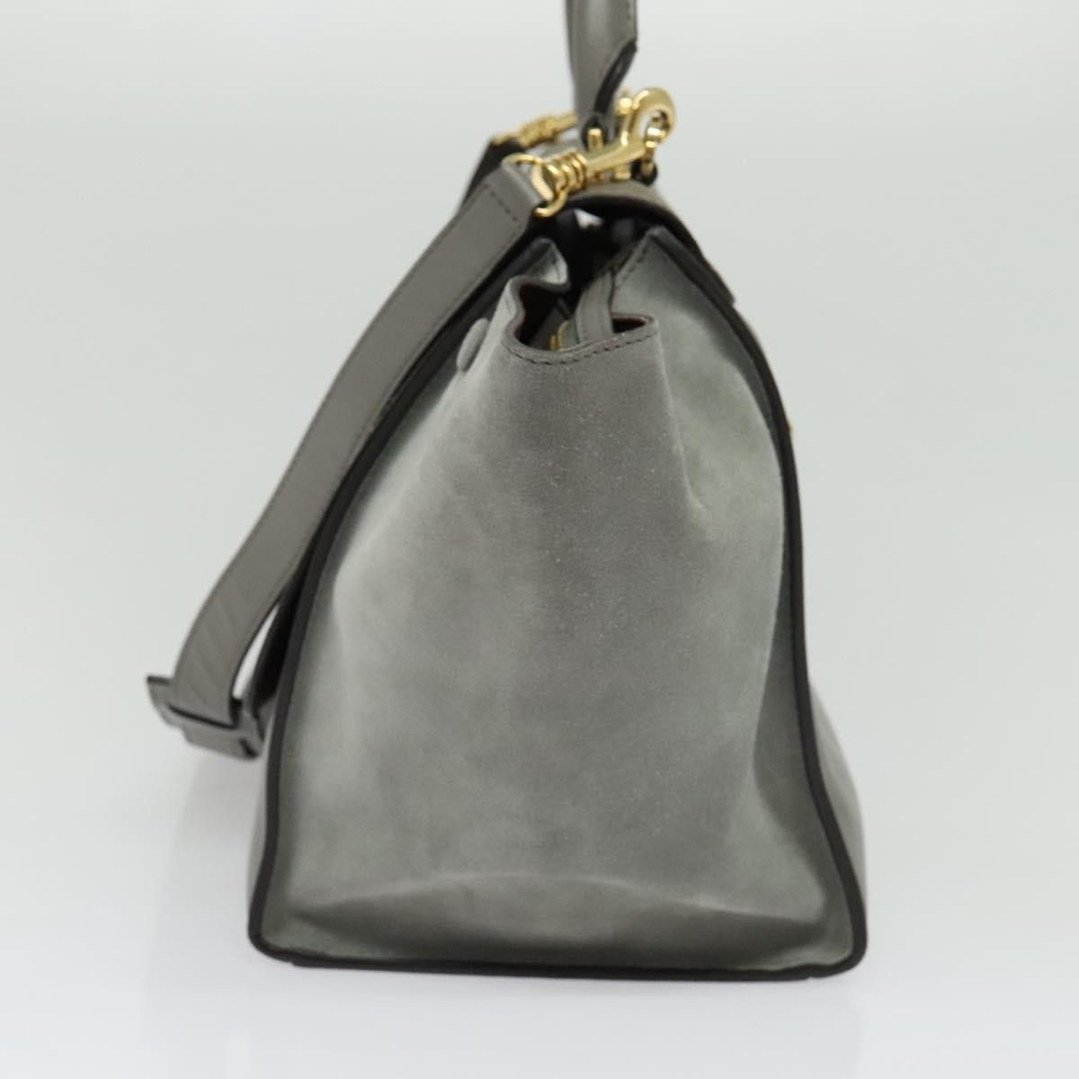 Celine Celine Trapeze Bag Suede Size ONE SIZE - 5 Thumbnail