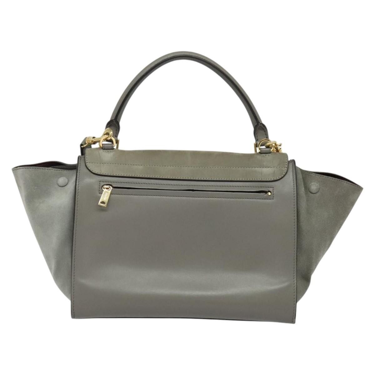 Celine Celine Trapeze Bag Suede Size ONE SIZE - 3 Thumbnail