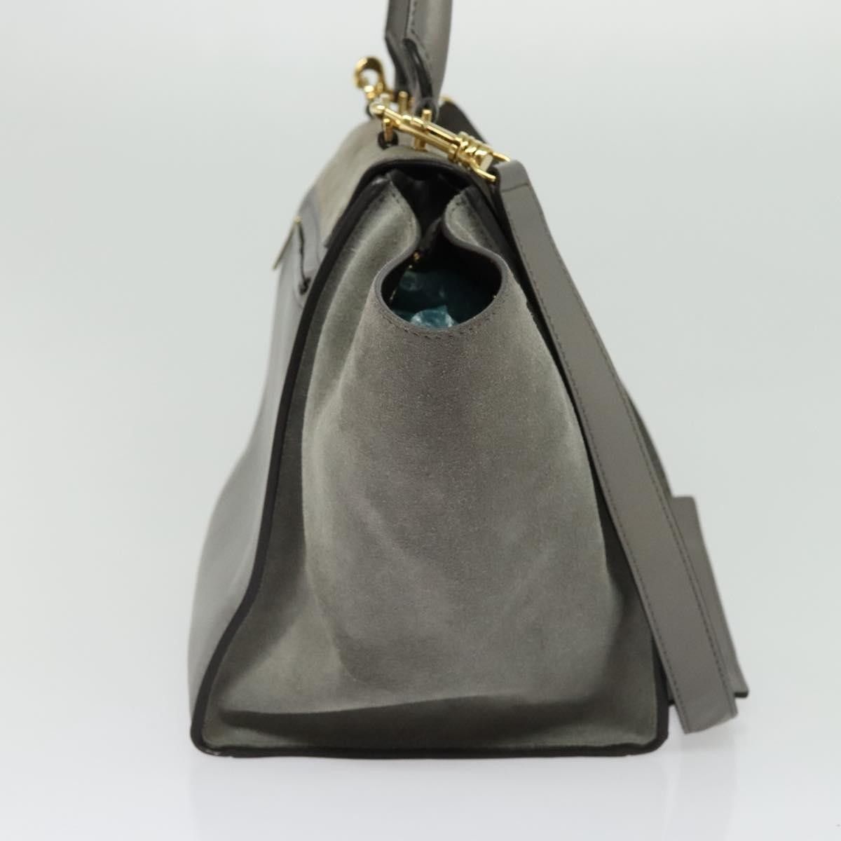 Celine Celine Trapeze Bag Suede Size ONE SIZE - 4 Thumbnail