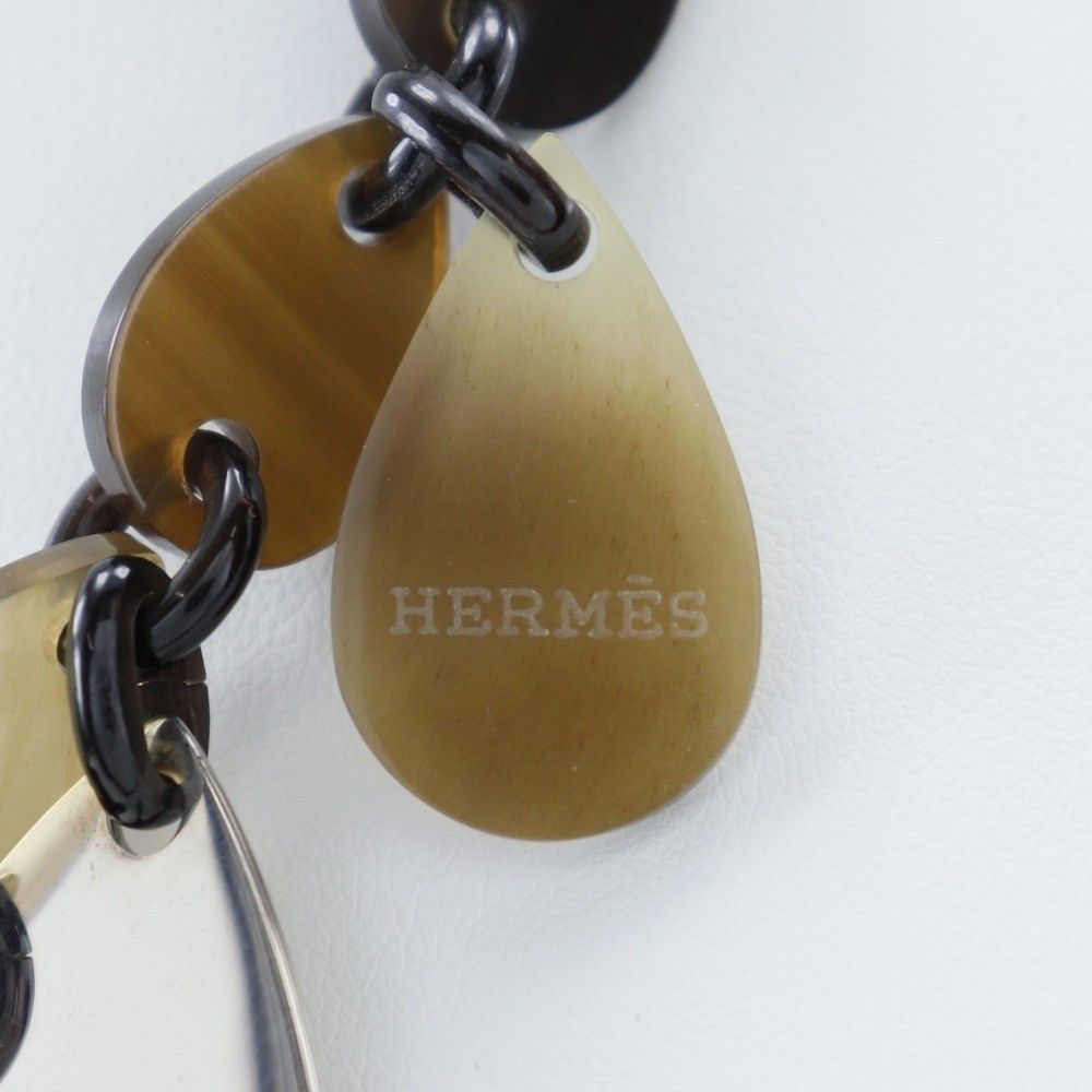 Hermes Hermes Necklace Buffalo Horn and Horn Size ONE SIZE - 4 Thumbnail
