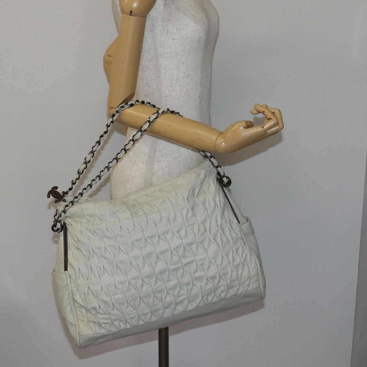 Chanel Chanel Vintage Chain Shoulder Bag Leather Size ONE SIZE - 13 Thumbnail