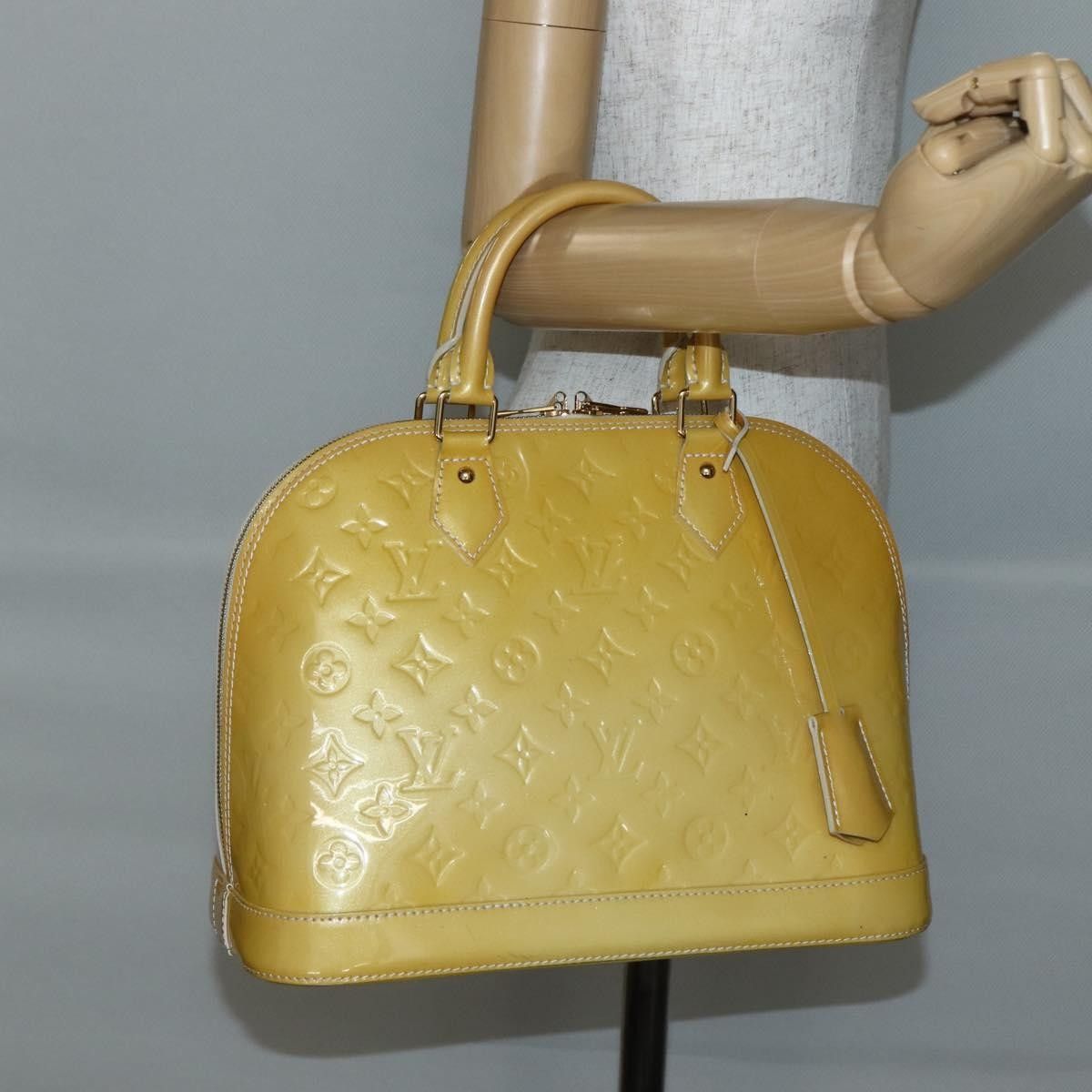 Louis Vuitton Louis Vuitton Alma Handbag Monogram Vernis Size ONE SIZE - 15 Thumbnail