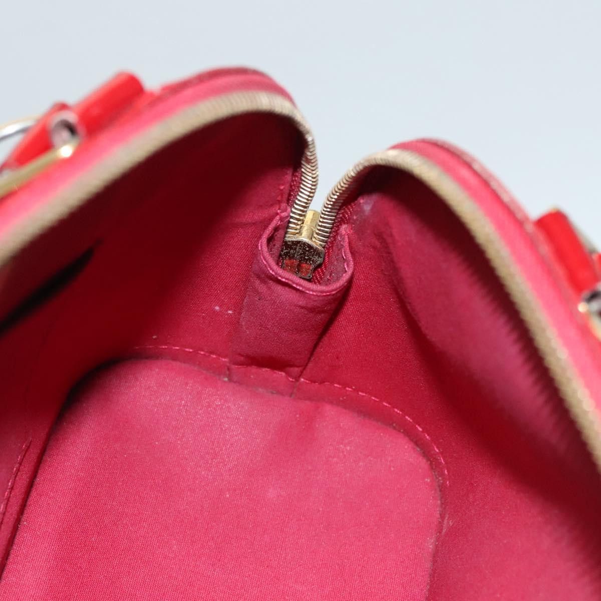 Louis Vuitton Louis Vuitton Alma Handbag Limited Edition Monogram Vernis Rayures Size ONE SIZE - 19 Thumbnail