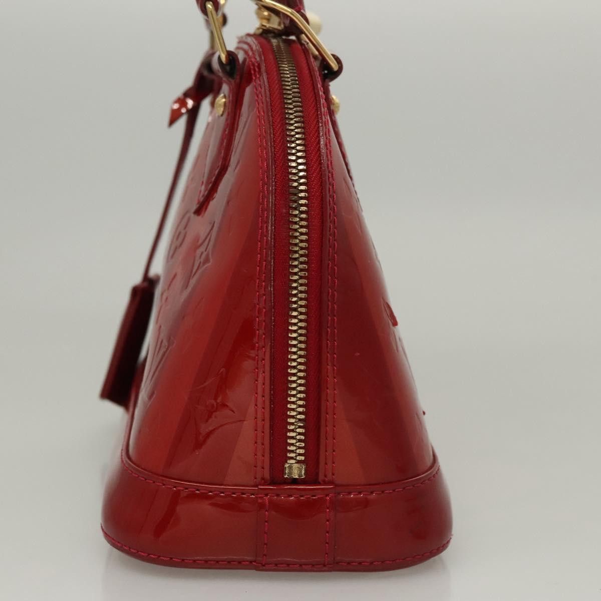 Louis Vuitton Louis Vuitton Alma Handbag Limited Edition Monogram Vernis Rayures Size ONE SIZE - 3 Thumbnail