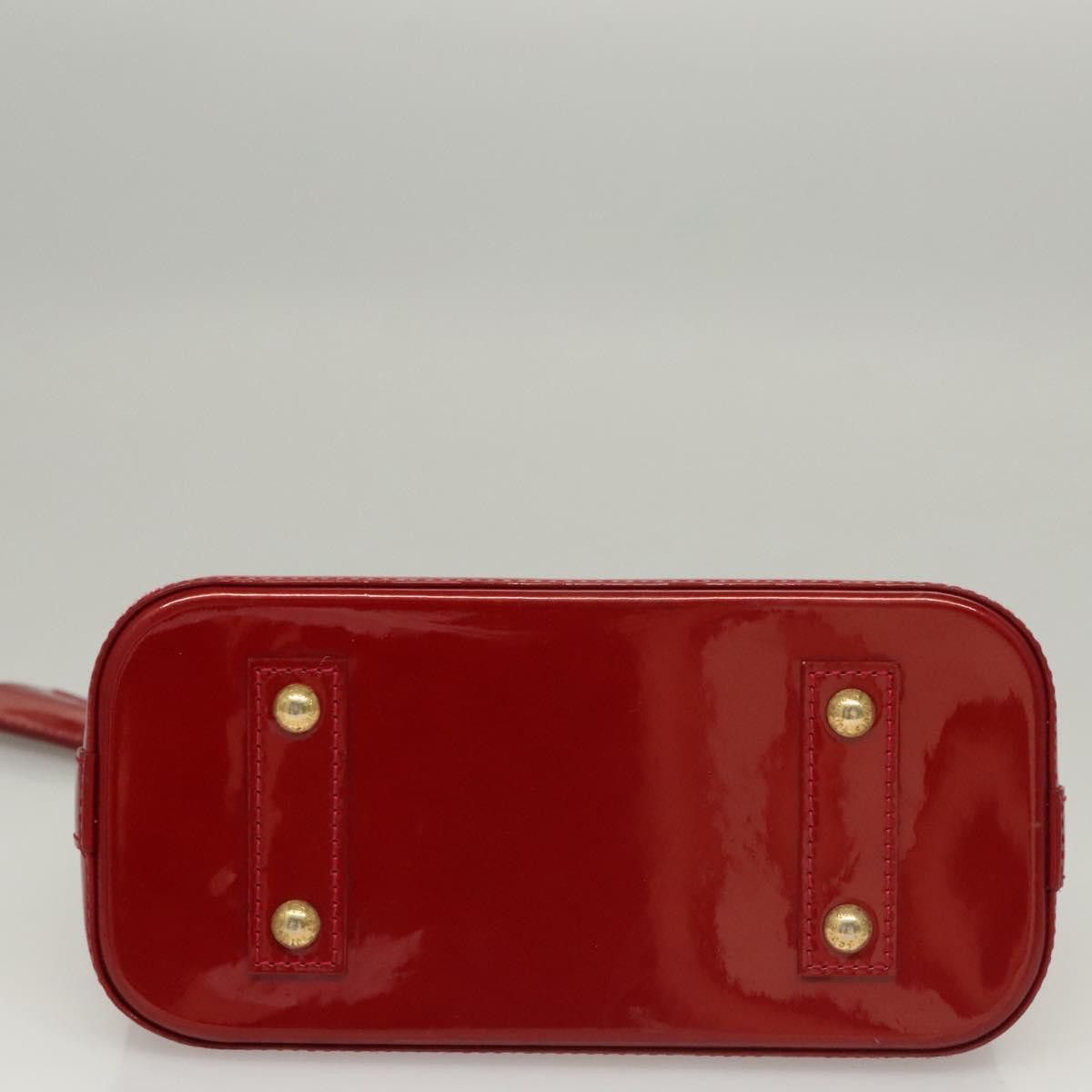 Louis Vuitton Louis Vuitton Alma Handbag Limited Edition Monogram Vernis Rayures Size ONE SIZE - 17 Thumbnail
