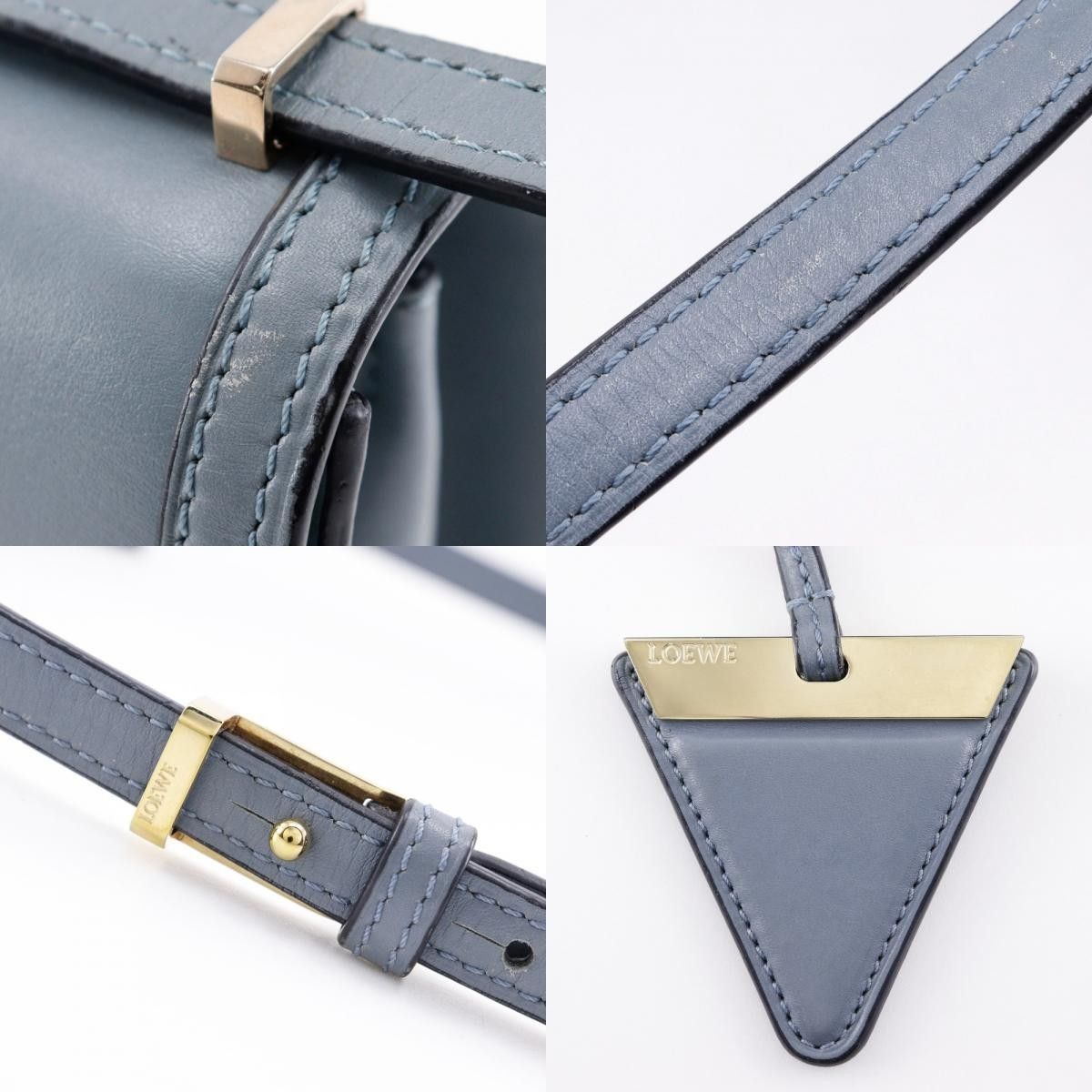 Loewe Loewe Barcelona Shoulder Bag Leather Size ONE SIZE - 8 Thumbnail