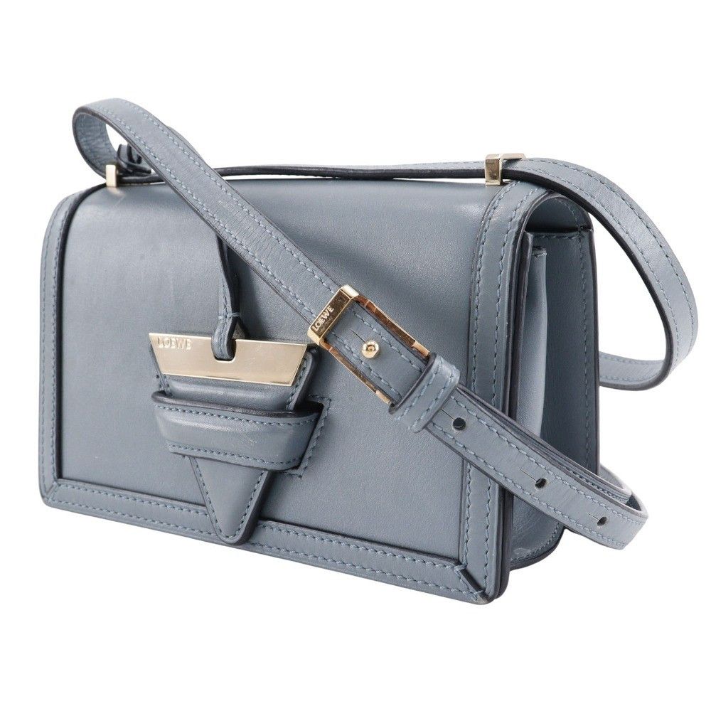 Loewe Loewe Barcelona Shoulder Bag Leather Size ONE SIZE - 3 Thumbnail
