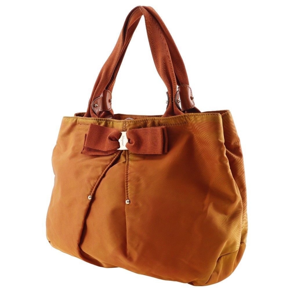 Salvatore Ferragamo Salvatore Ferragamo Vara bow tote Nylon Size ONE SIZE - 3 Thumbnail