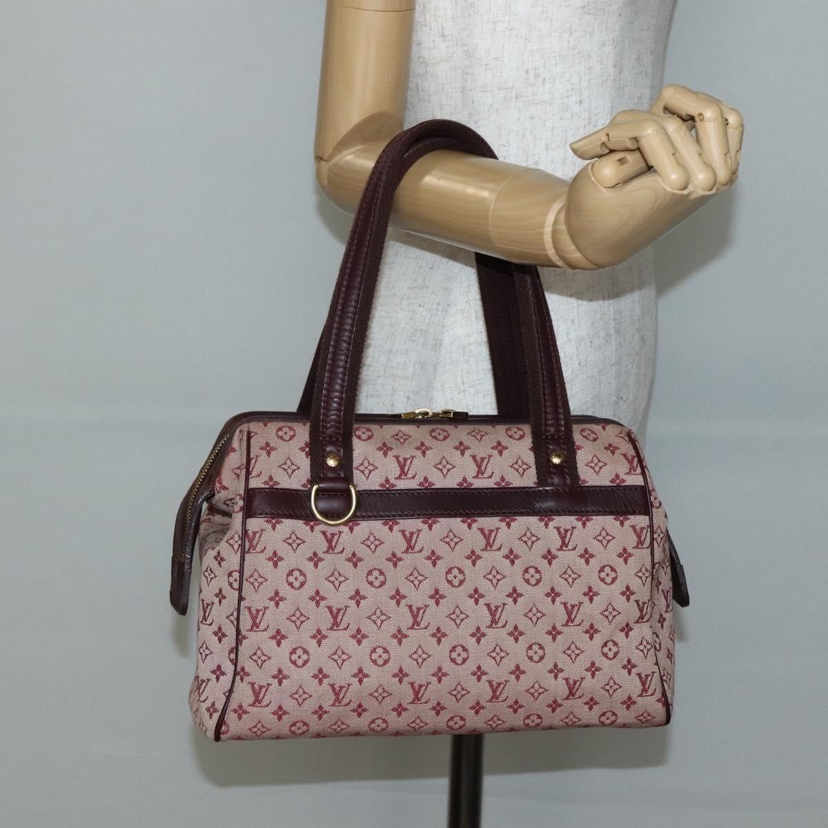 Louis Vuitton Louis Vuitton Josephine Handbag Mini Lin Size ONE SIZE - 15 Thumbnail
