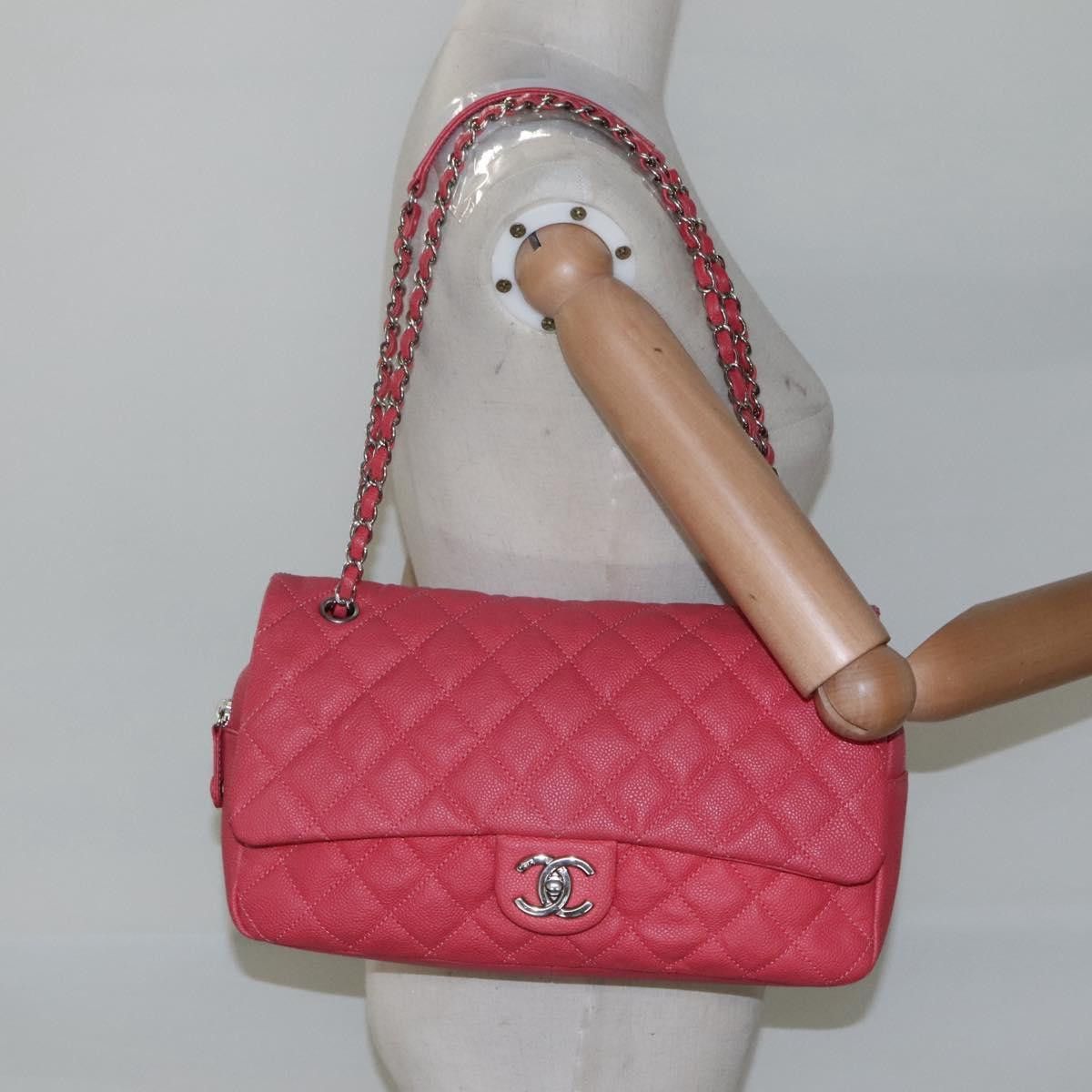 Chanel Chanel Easy Flap Bag Quilted Caviar Size ONE SIZE - 13 Thumbnail