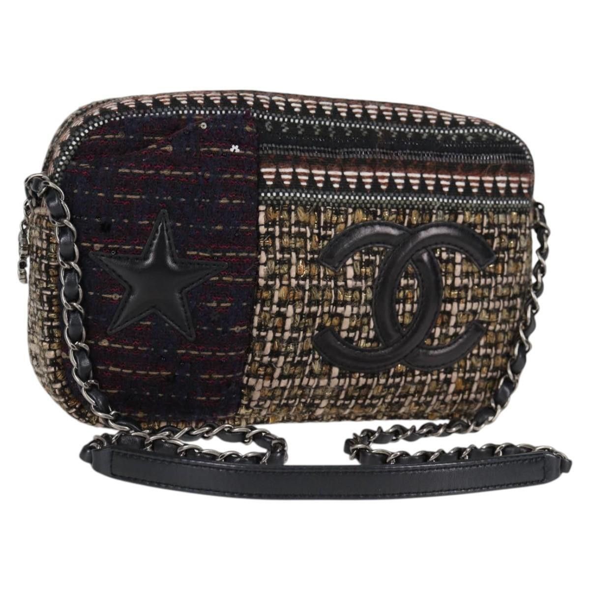 Chanel Chanel Paris-Dallas Camera Case Tweed Size ONE SIZE - 16 Thumbnail