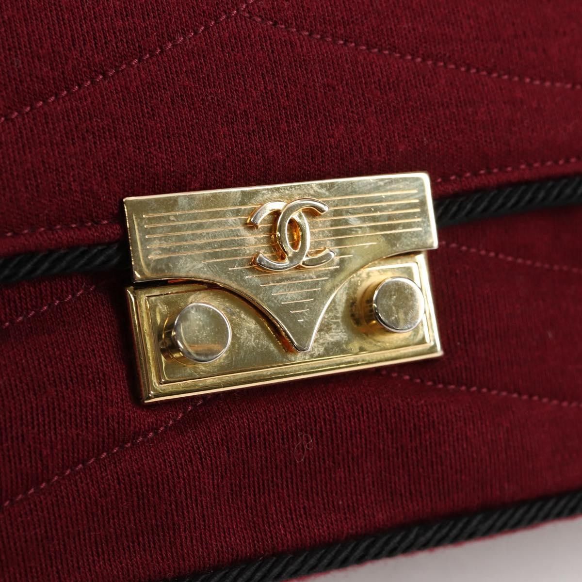 Chanel Chanel Pagoda Flap Bag Cotton and Lambskin Size ONE SIZE - 12 Thumbnail