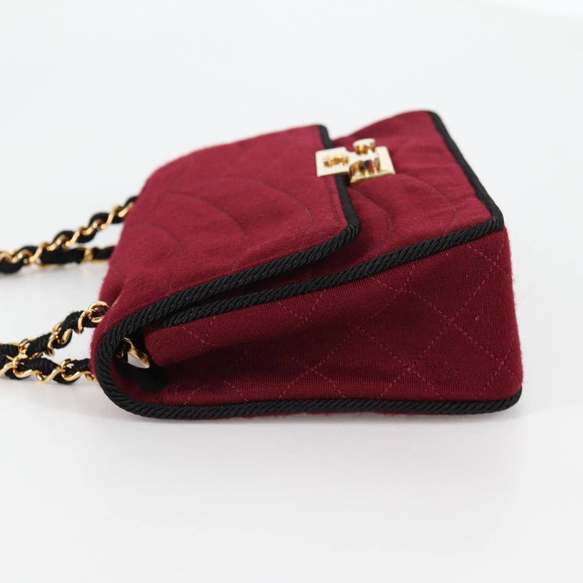Chanel Chanel Pagoda Flap Bag Cotton and Lambskin Size ONE SIZE - 3 Thumbnail
