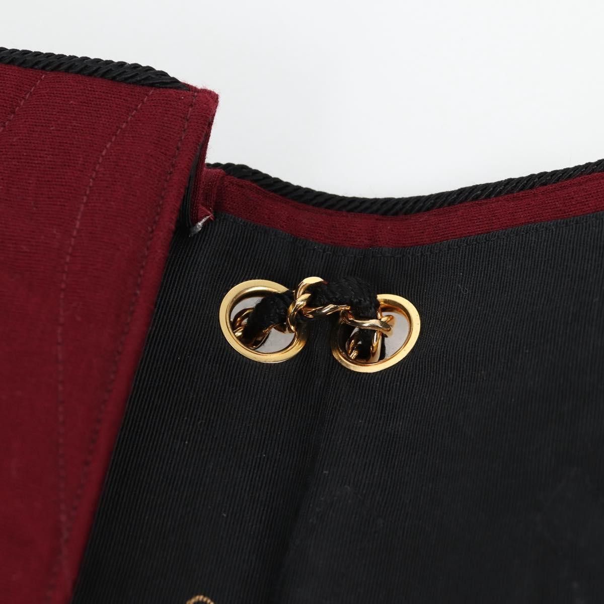 Chanel Chanel Pagoda Flap Bag Cotton and Lambskin Size ONE SIZE - 21 Thumbnail