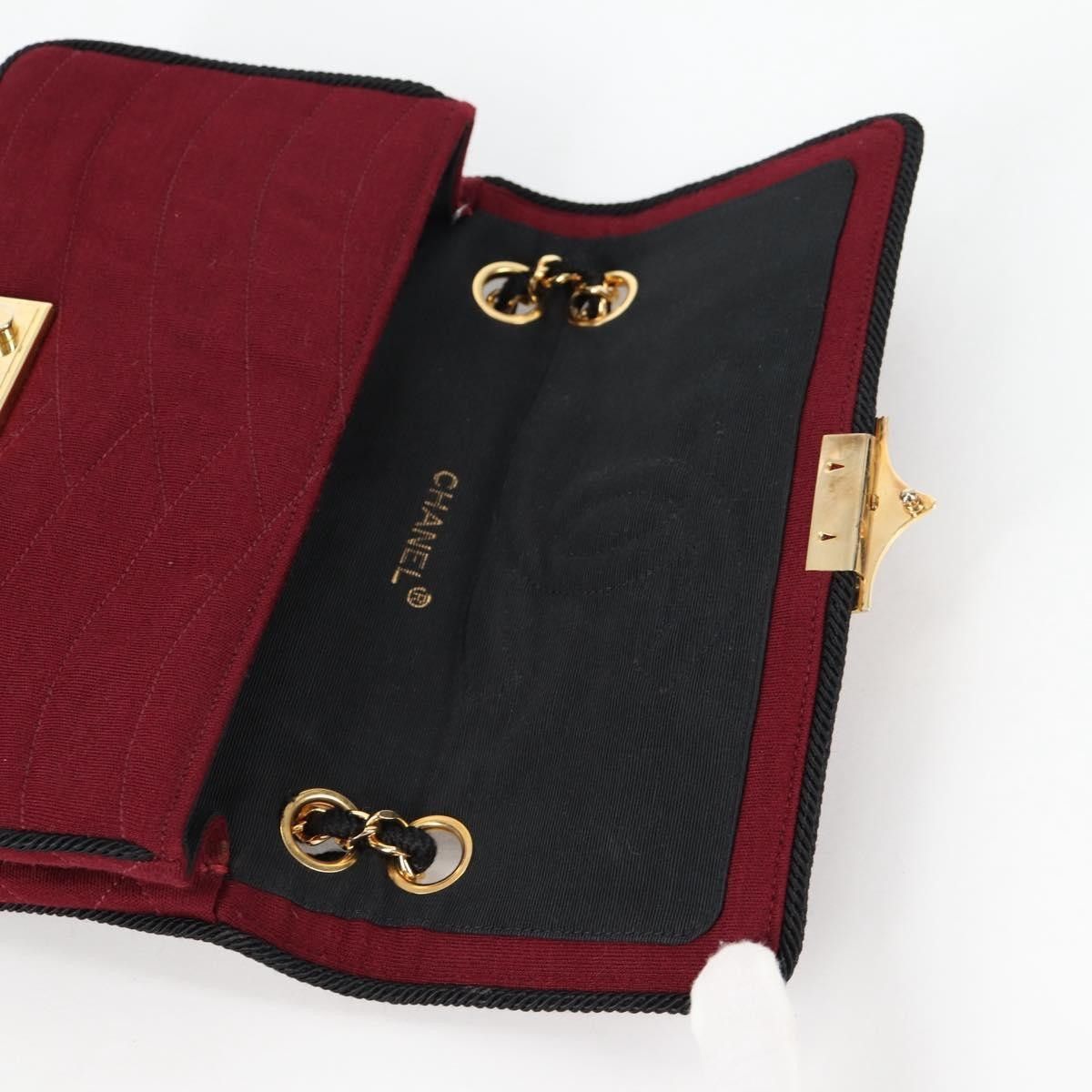 Chanel Chanel Pagoda Flap Bag Cotton and Lambskin Size ONE SIZE - 20 Thumbnail