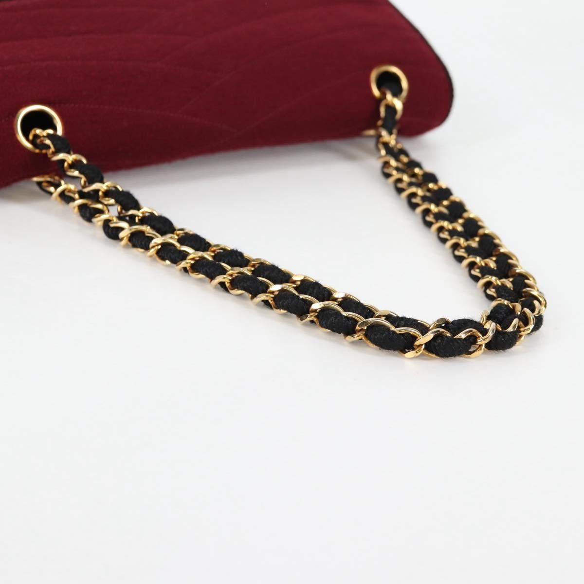 Chanel Chanel Pagoda Flap Bag Cotton and Lambskin Size ONE SIZE - 7 Thumbnail