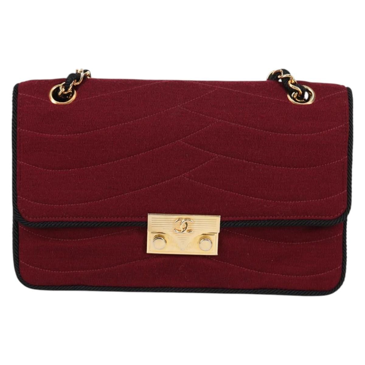Chanel Chanel Pagoda Flap Bag Cotton and Lambskin Size ONE SIZE - 19 Thumbnail