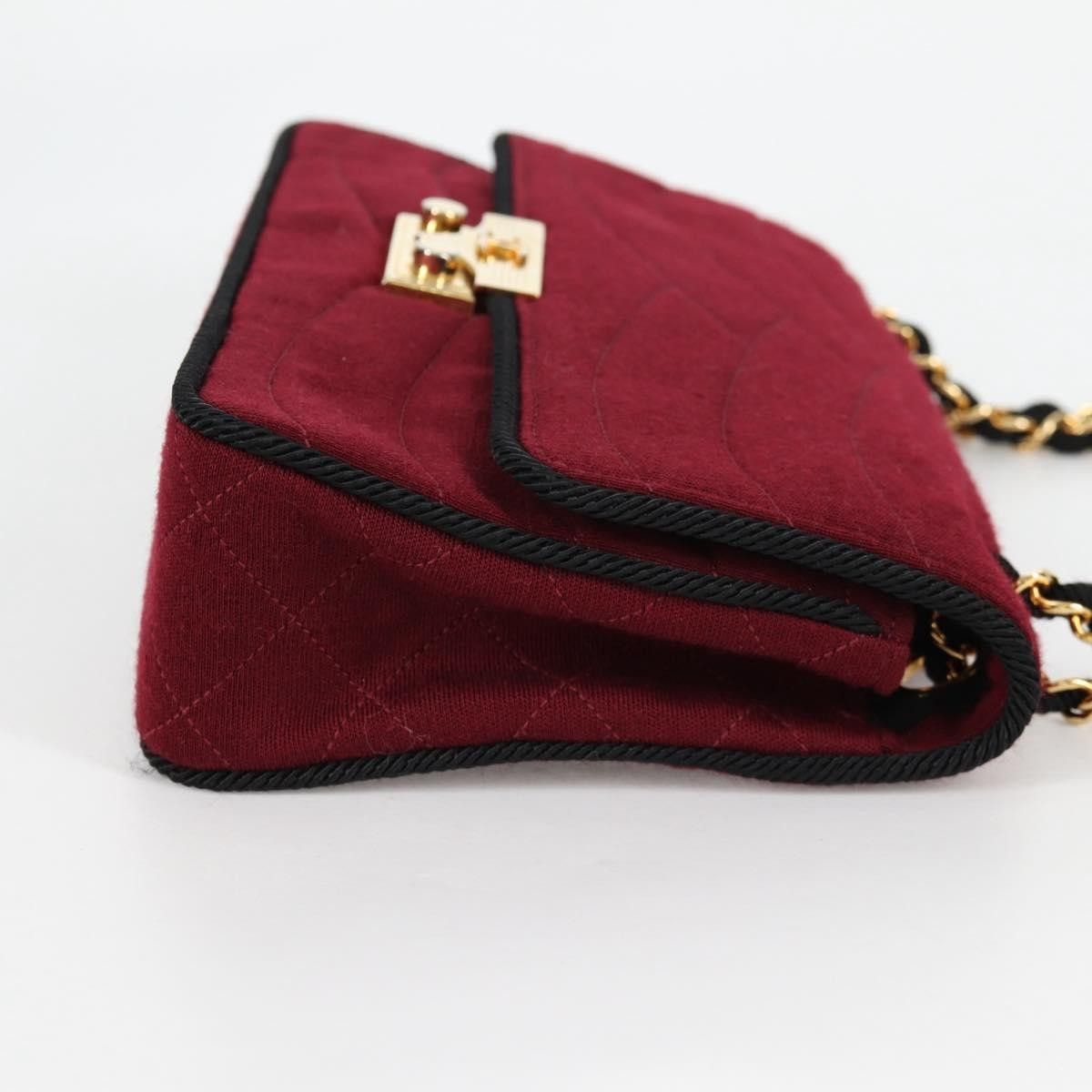 Chanel Chanel Pagoda Flap Bag Cotton and Lambskin Size ONE SIZE - 4 Thumbnail