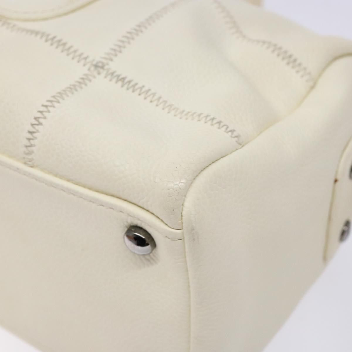 Chanel Chanel Square Stitch Duffle Bag Quilted Caviar Size ONE SIZE - 10 Thumbnail