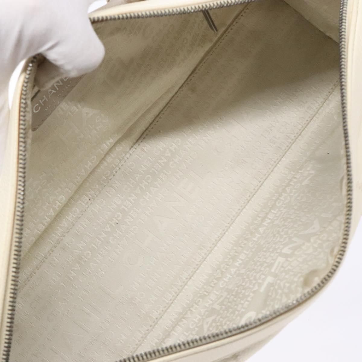 Chanel Chanel Square Stitch Duffle Bag Quilted Caviar Size ONE SIZE - 5 Thumbnail